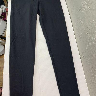 PINK Womens Black Basic Leggings Size Tag missing.. see measurements in pictures